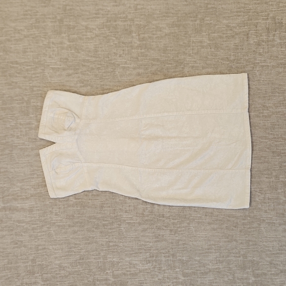 Foxy Jeans Dresses & Skirts - Foxy Jeans Mini Dress in white corduroy